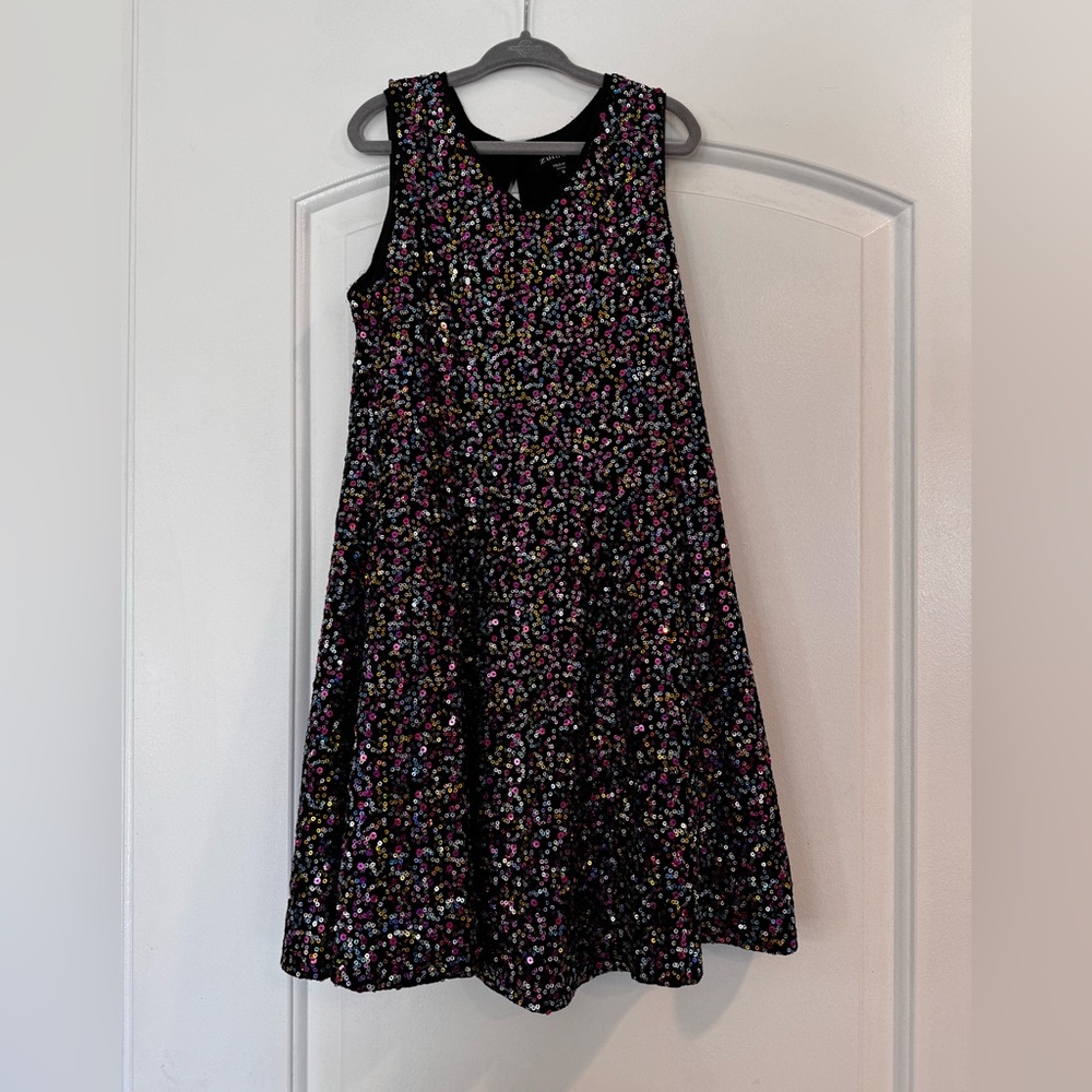 Zunie Kids Sequin Shift Dress
